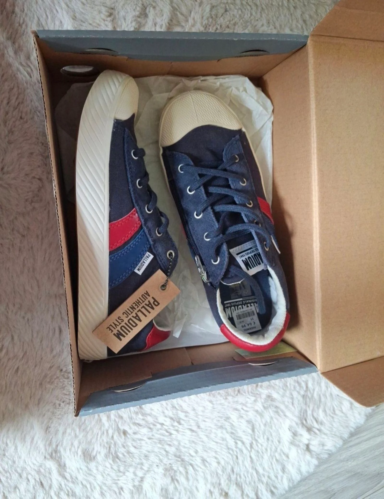 Baskets Palladium Phoenix1 bleues 👟